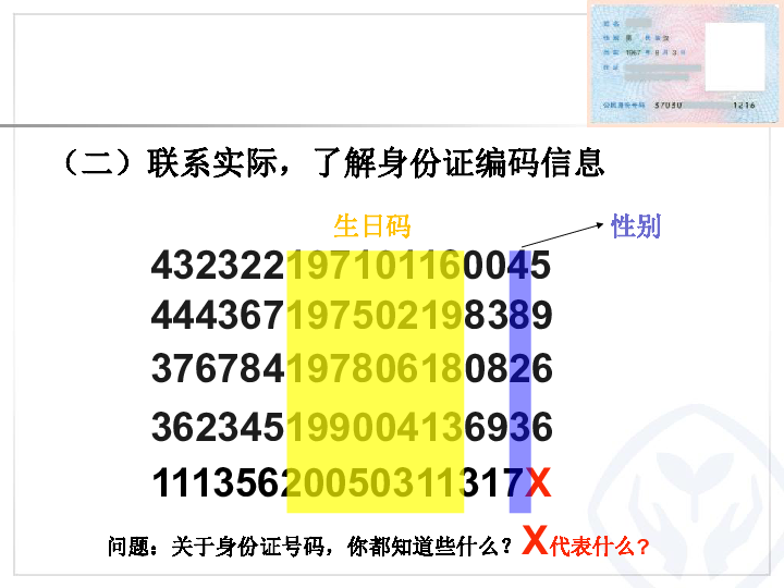 身份证号来个_身份证号码身份证_来个身份证号