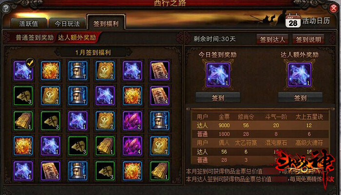 斗战神燃爆红钻盛典，精彩活动等你来