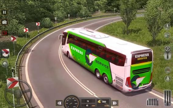 模拟巴士驾驶手机游戏-身临其境，真实城市场景驾车体验