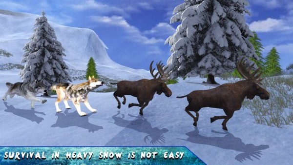 模拟狼手机游戏-成为狼王！狩猎探险乐趣无限
